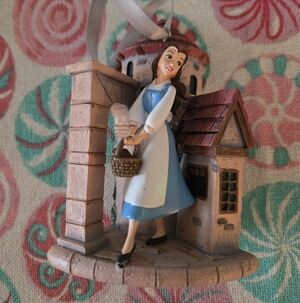 Belle In The Village Ornament